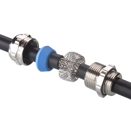 Cable Gland IP68 EMC blueglobe TRI Metric