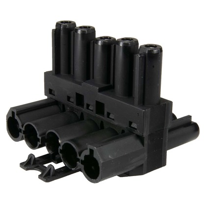 5-pole Distributors black